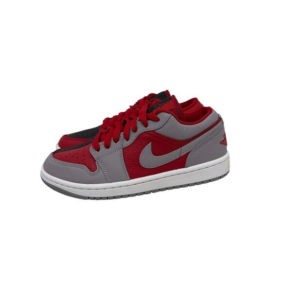 Jordan Shoes Air Jordan 1 Low SE Split Gym Red Cement Sneakers Size Women's 6.5 - Picture 1 of 6